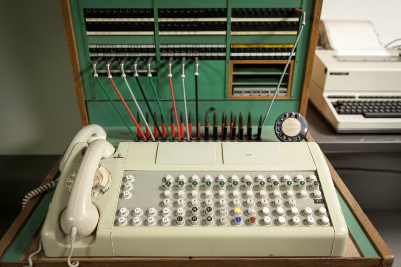 Regierungsbunker_Fernschreiber